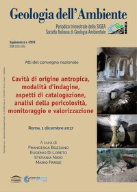 Le cavità antropiche e le tombe etrusche del Lago di Vico (Tuscia, Lazio): proposta di ecomuseo