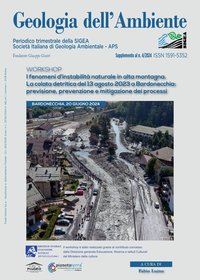 Le colate detritiche torrentizie in Val di Susa e il ruolo delle piogge